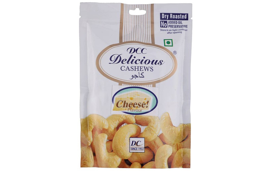 Dcc Delicious Dry Roasted Cashews Cheese Flavour   Pack  80 grams